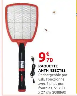 Rural Master Raquette anti-insectes offre