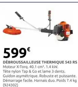Rural Master Débroussailleuse thermique 543 rs offre