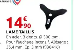 Rural Master Lame taillis offre