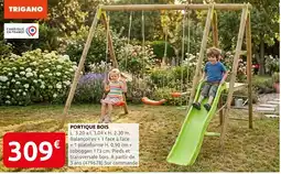 Rural Master Trigano portique bois offre