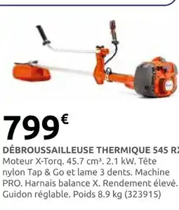 Rural Master Débroussailleuse thermique 545 rx offre