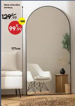 Maxi Bazar Miroir arche alice offre