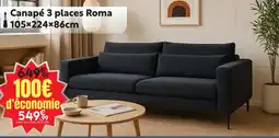 Maxi Bazar Canapé 3 places roma offre