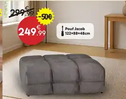 Maxi Bazar Pouf jacob offre