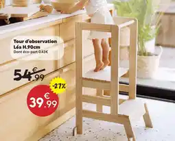 Maxi Bazar Tour d’observation léa h.90cm offre