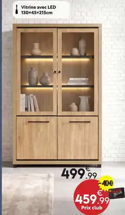 Maxi Bazar Vitrine avec led offre