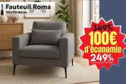 Maxi Bazar Fauteuil roma offre