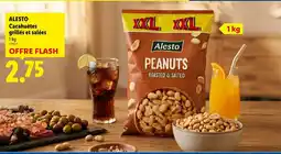 Lidl Alesto cacahuètes grillées et salées offre