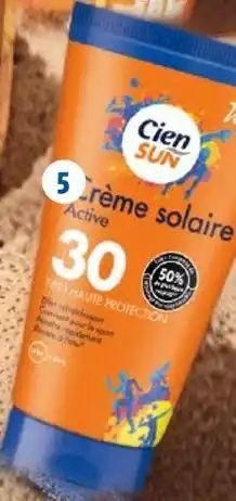 Lidl Cien sun crème solaire enfants fps 50 offre