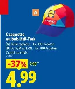Lidl Lidl-trek casquette offre