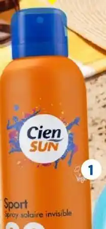 Lidl Cien sun brume solaire transparent fps 30 offre