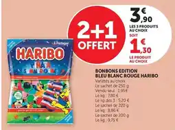 Hyper U Haribo - bonbons edition bleu blanc rouge offre