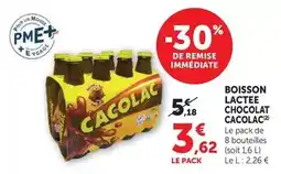 Hyper U Cacolac - boisson lactee chocolat offre