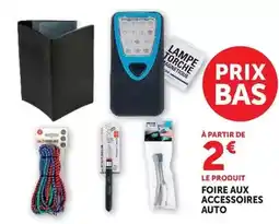 Hyper U Foire aux accessoires auto offre