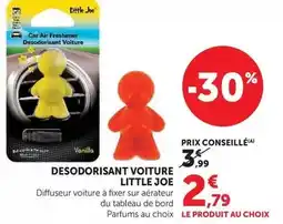 Hyper U Little joe - desodorisant voiture offre