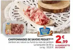 U Express Peguet - chiffonnades de savoie offre