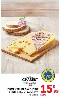 U Express Emmental de savoie igp fruitières offre