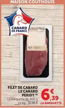 U Express Canard - filet de offre