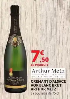 U Express Brut - cremant d'alsace aop blanc offre