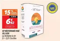 Netto Igp méditerranée rosé offre