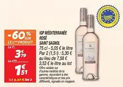 Netto Signal - igp méditerranée rosé offre