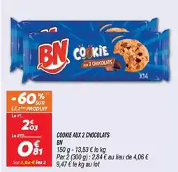 Netto Cookie aux 2 chocolats offre