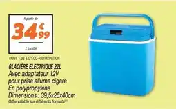 Netto Glacière electrique 22l offre