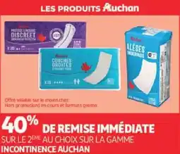 Auchan Incontinence auchan offre