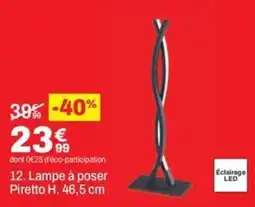 BUT Lampe à poser Piretto offre