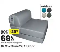 BUT Chauffeuse 2 in 1 offre