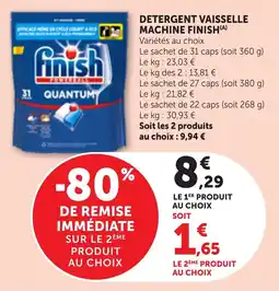 Bi1 Detergent vaisselle machine finish offre
