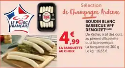 Bi1 Boudin blanc barbecue vpf demoizet offre