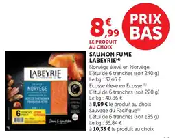 Bi1 Saumon fume labeyrie offre