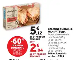 Bi1 Calzone surgelee manifattura offre
