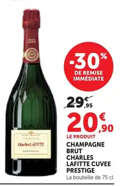 Bi1 Champagne brut charles lafitte cuvee prestige offre