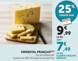 Bi1 Emmental français offre