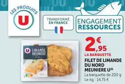 Bi1 Filet de limande du nord meuniere u offre