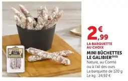 Bi1 Mini bûchettes le galibier offre