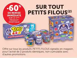 Bi1 Sur tout petits filous offre