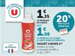 Bi1 Yaourt a boire u offre