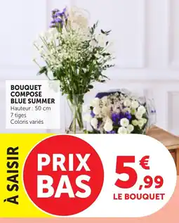 Bi1 Bouquet compose blue summer offre