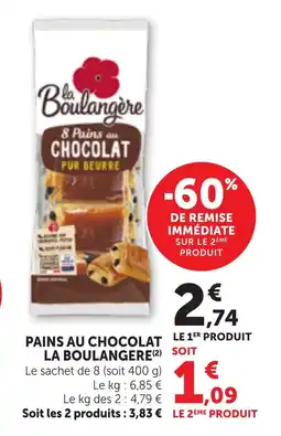Bi1 Pains au chocolat la boulangere offre