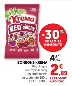 Bi1 Bonbons krema offre