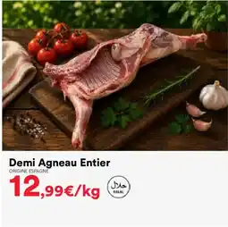 Hmarket Demi agneau entier offre