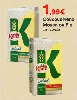 Hmarket Coucous kenz moyen ou fin offre