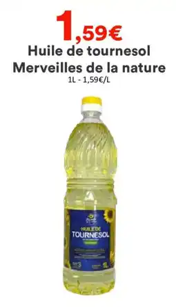 Hmarket Huile de tournesol merveilles de la nature offre