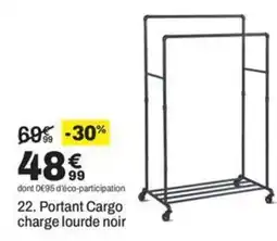BUT Portant Cargo charge lourde noir offre