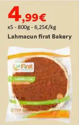 Hmarket Lahmacun firat bakery9 offre