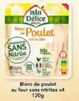 Hmarket Blanc de poulet au four sans nitrites x4 offre