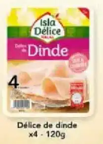 Hmarket Délice de dinde x4 offre
